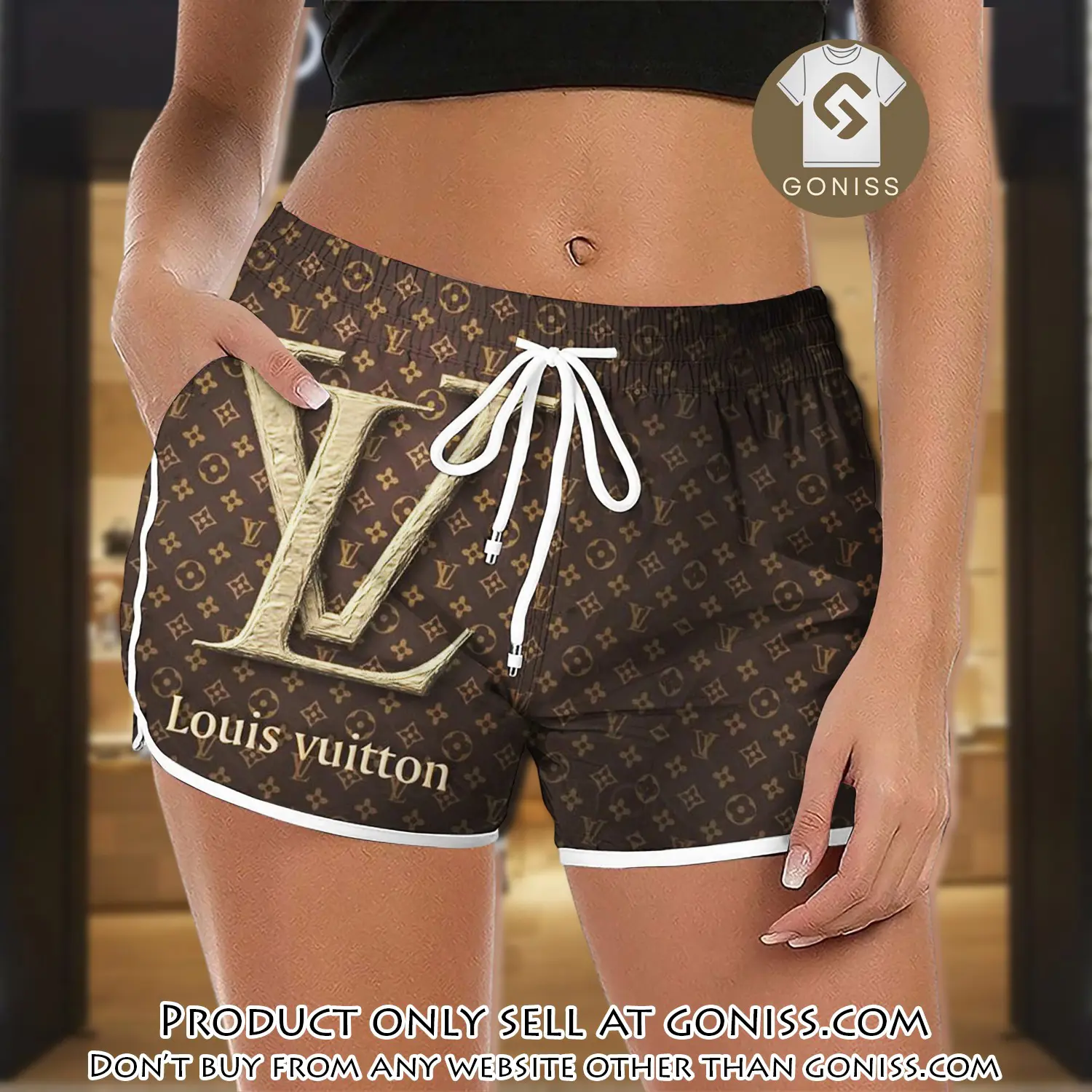 Limited edition lv women shorts lady beach shorts wms1030 gn1226756